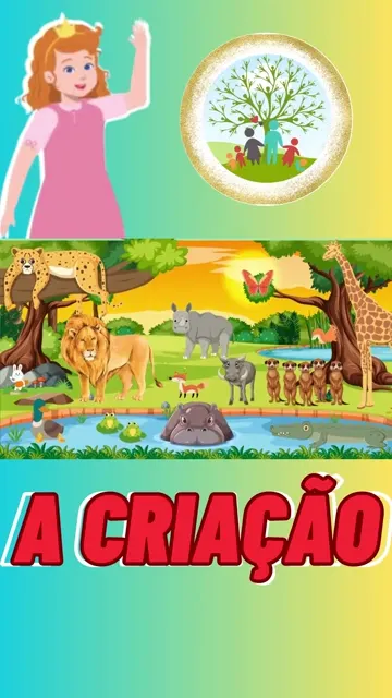 A Criação do Mundo - História Infantil com Mora