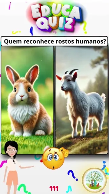 Coelho ou Cabra Descubra o Animal com Memória