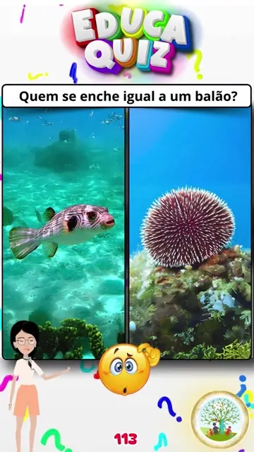 Qual Animal se Infla Como um Balão para Escapar