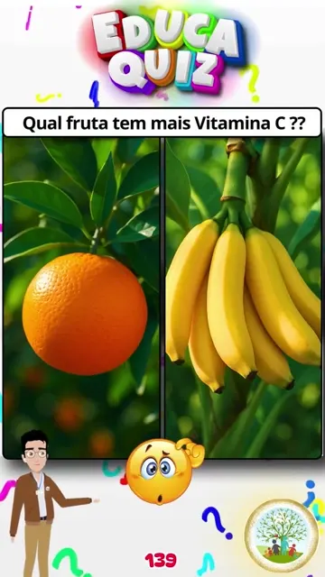 Qual Fruta Tem Mais Vitamina C 🍊 Quiz Saudá