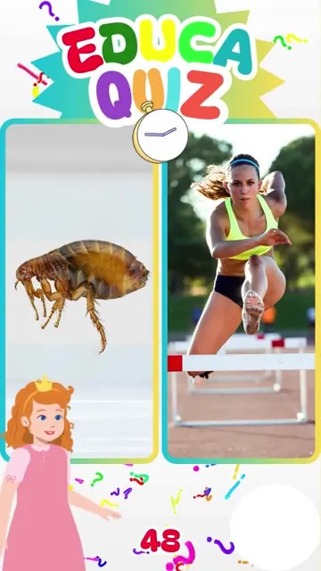 Qual ser vivo dá o pulo mais alto em relação ao