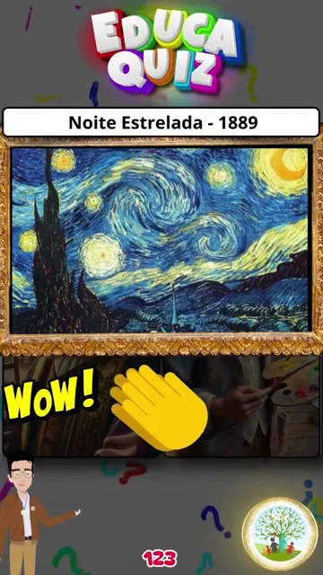 Você Consegue Acertar 🎨 Quem Pintou Noite Es